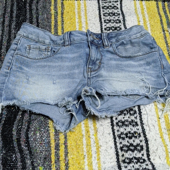 PINK Victoria's Secret Pants - Victoria's Secret PINK Blue Jean Shorts Size 2